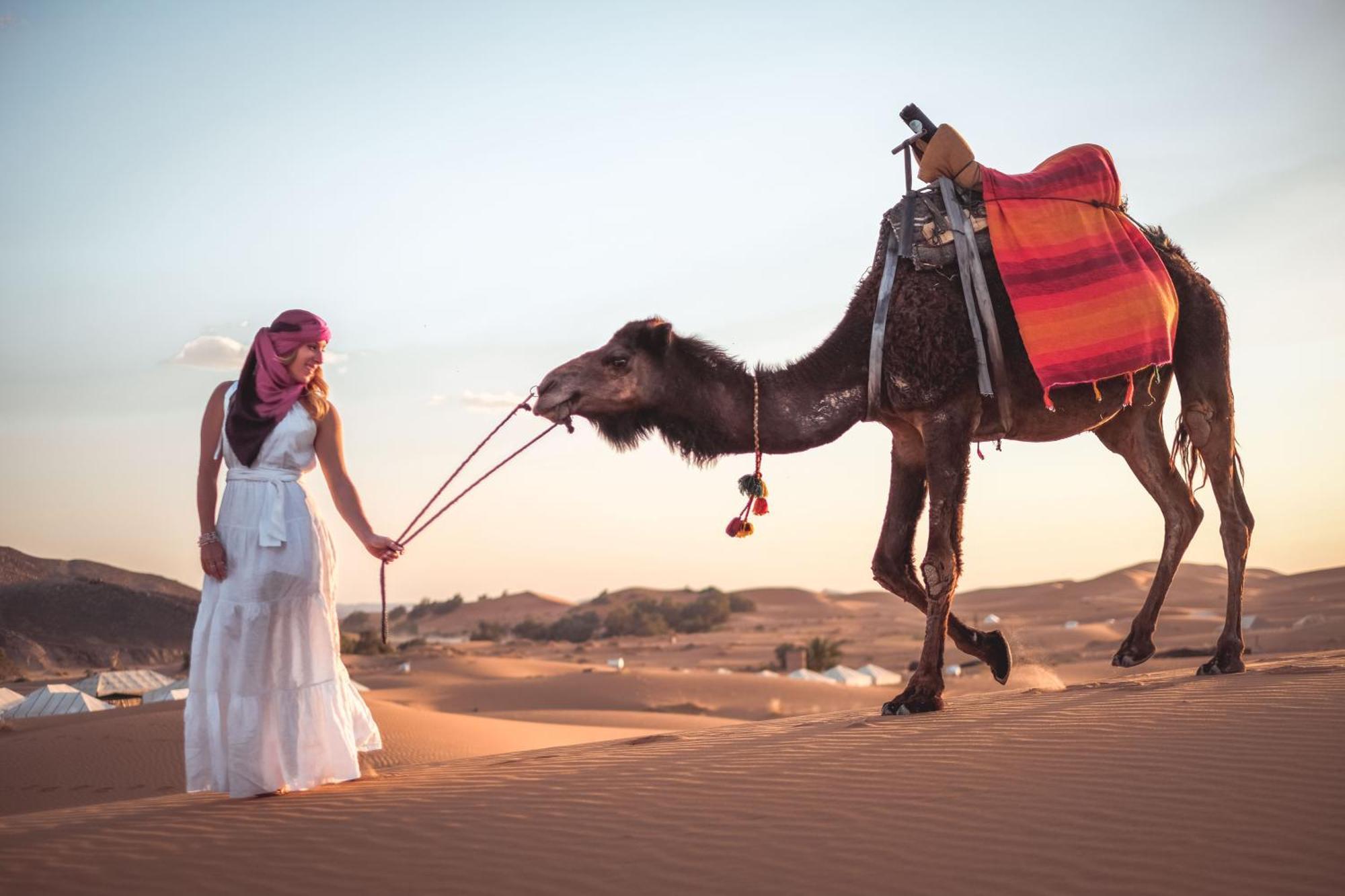 메르주가 Camel Luxury Camp B&B 외부 사진